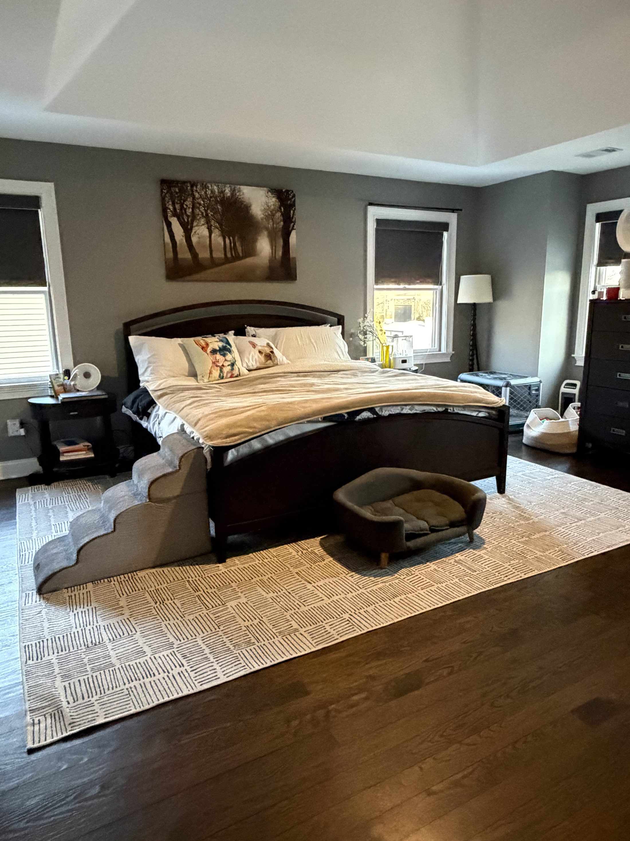Bedroom after cleaning